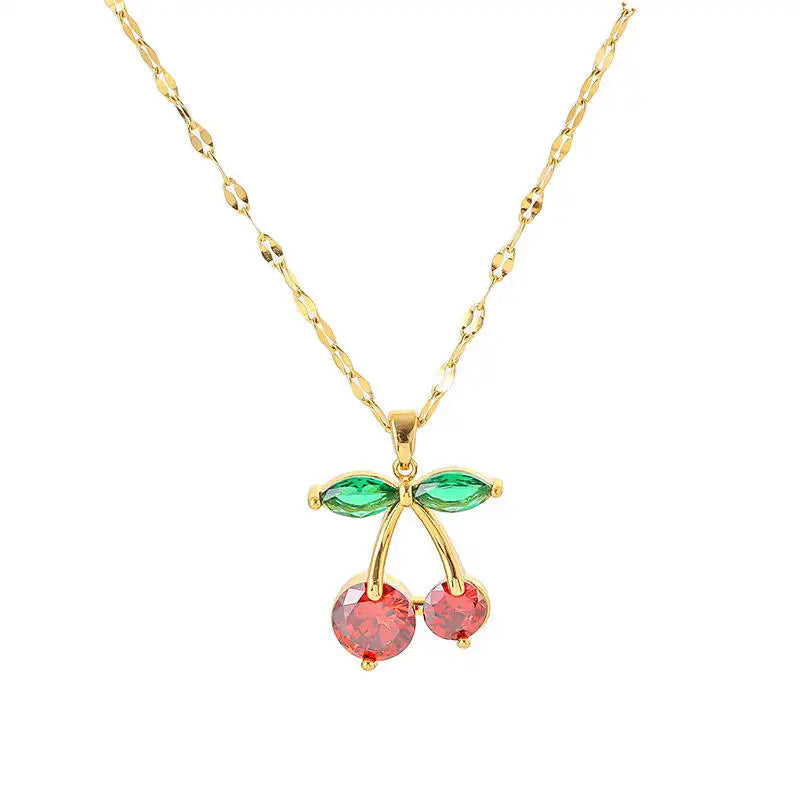 Cherry Charm Necklace