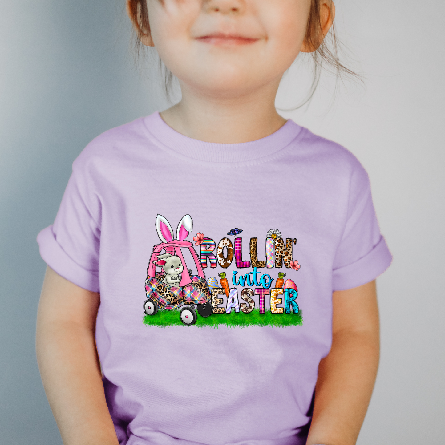 Rollin Into Easter Children's Tee