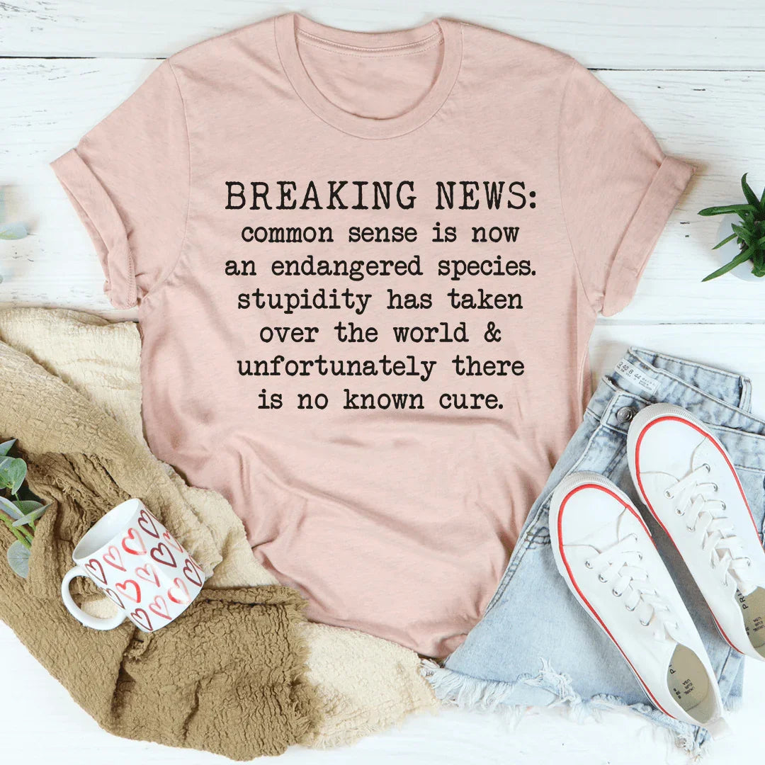 Breaking News Tee