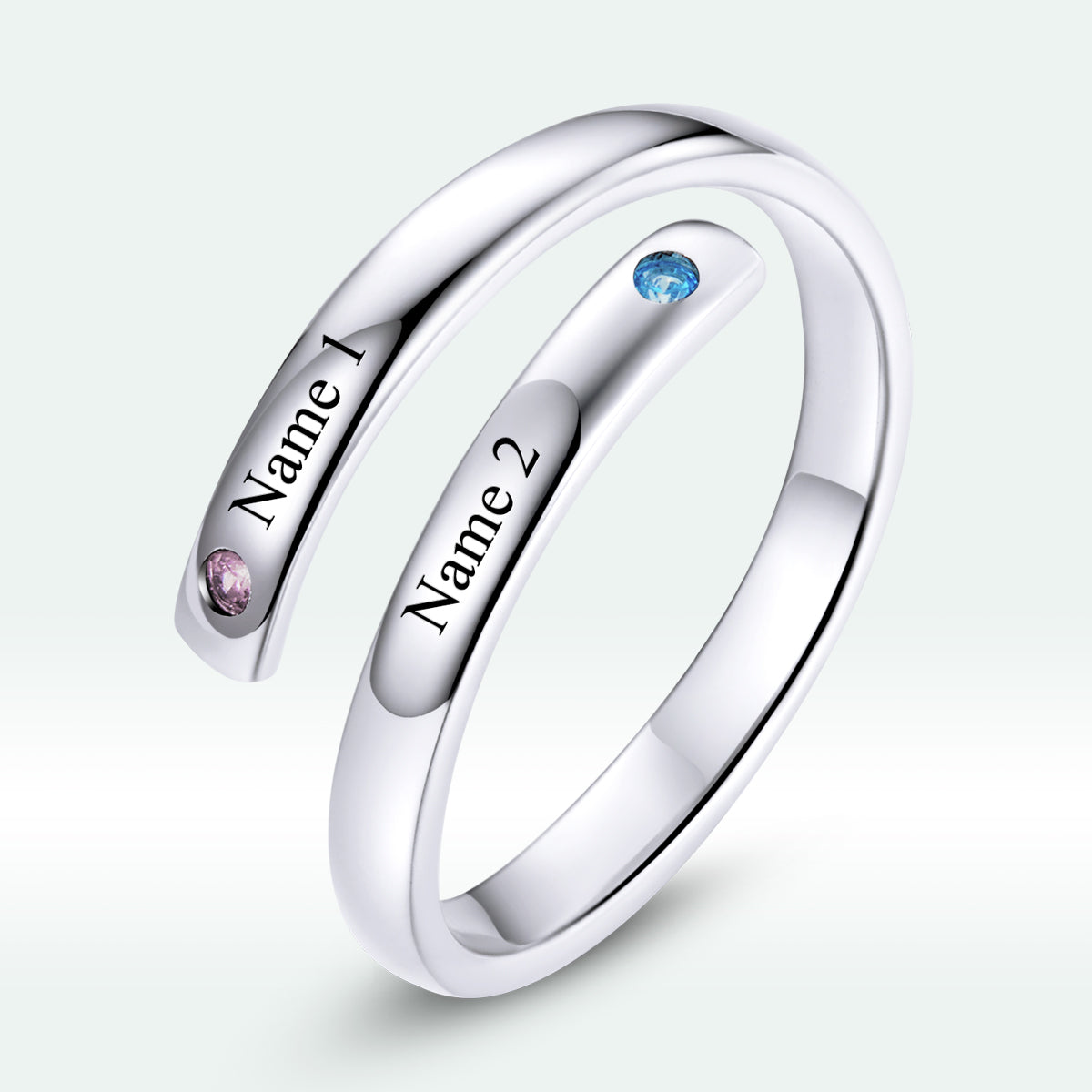 925 Sterling Silver Pavé Setting CZ Oxidized Silver Ring