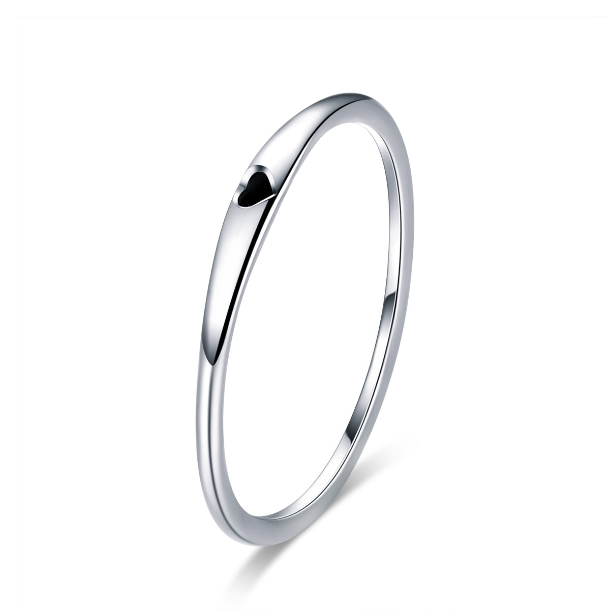 925 Sterling Silver Ring - Size 5.0, 2mm Width, S925 for Women