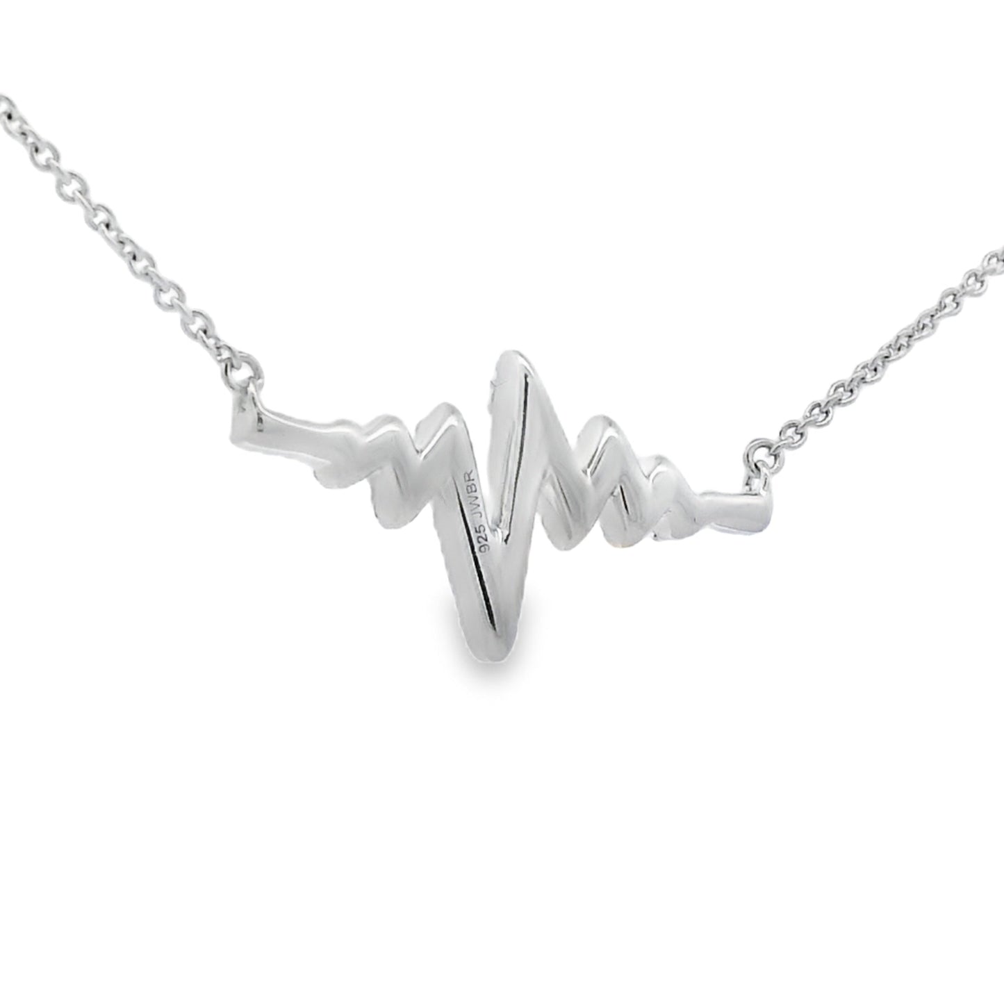 Genuine .17ct Diamond Fashion Pendants Sterling Silver