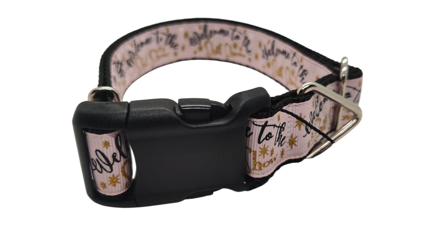 Welcome To The Shit Show Nylon Dog Collar