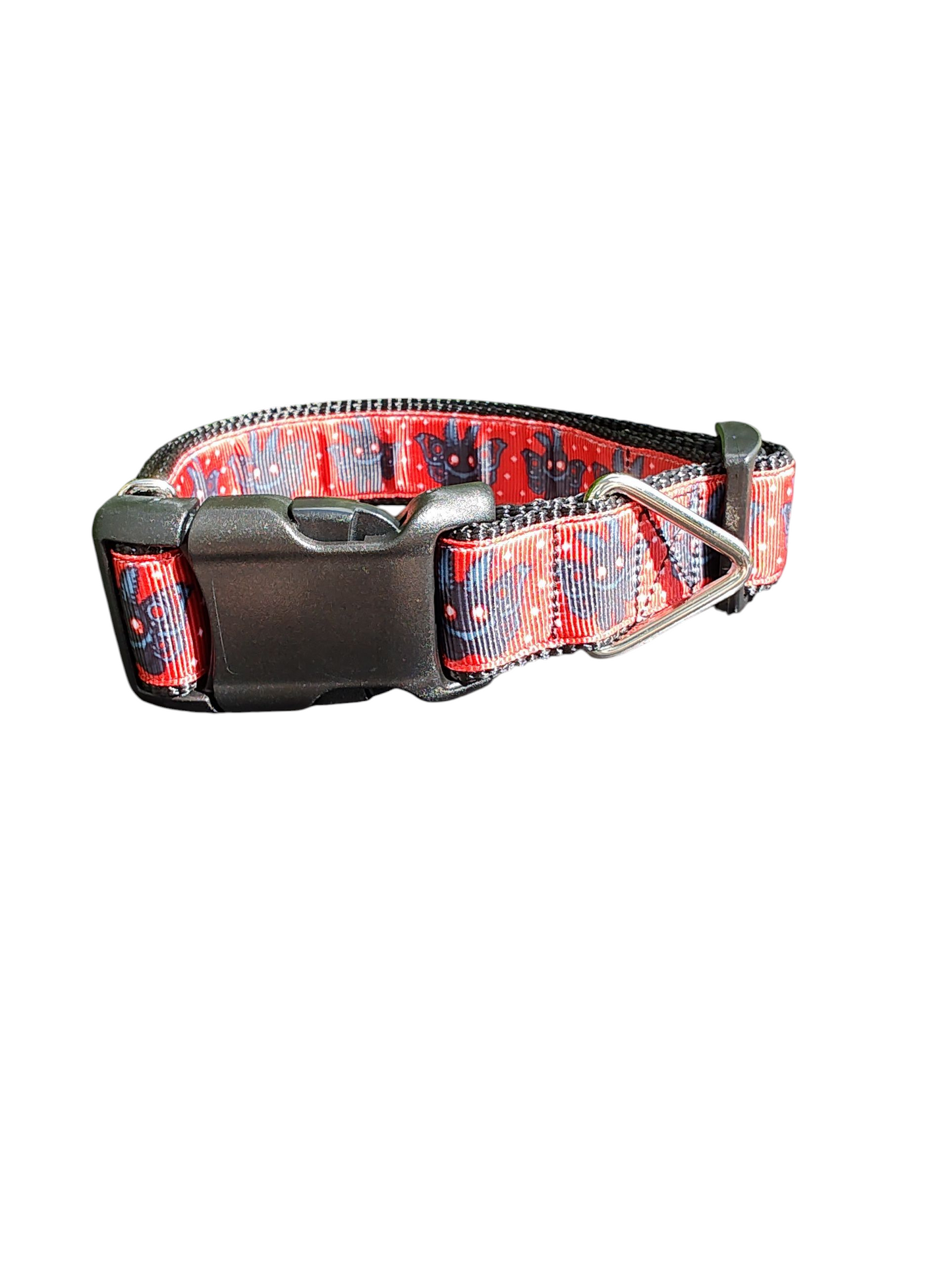 Mothman Cryptid Nylon Dog Collar