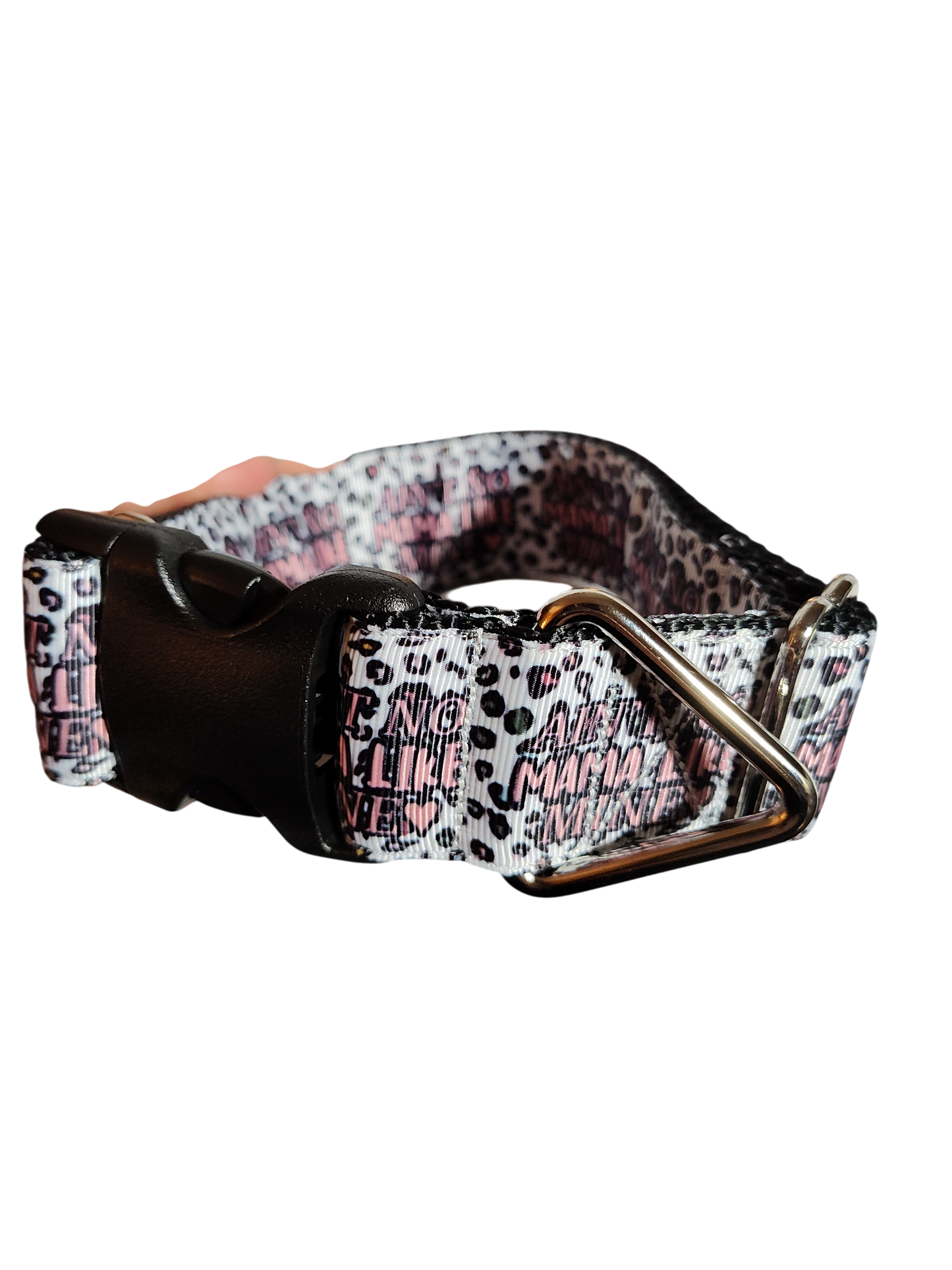 1.5" Wide Ain't No Mama Like Mine Nylon Dog Collar