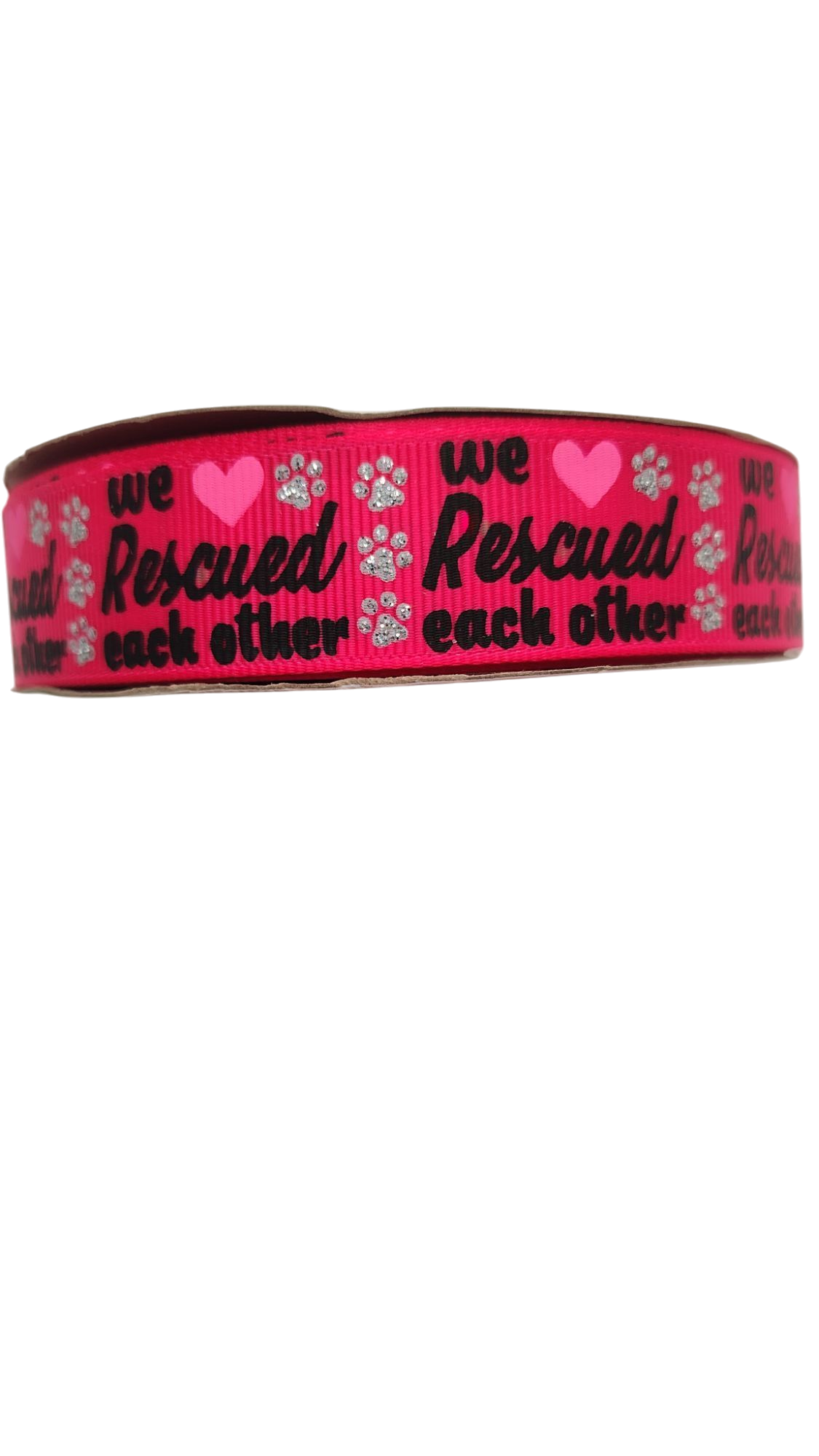 We Rescued Each Other Nylon Dog Collar