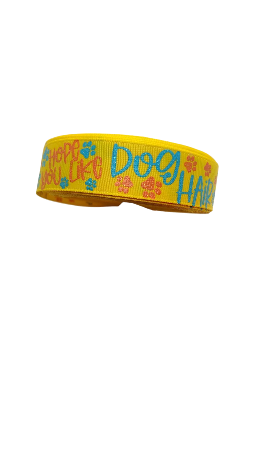 Hope You Like Dog Hair Nylon Dog Collar