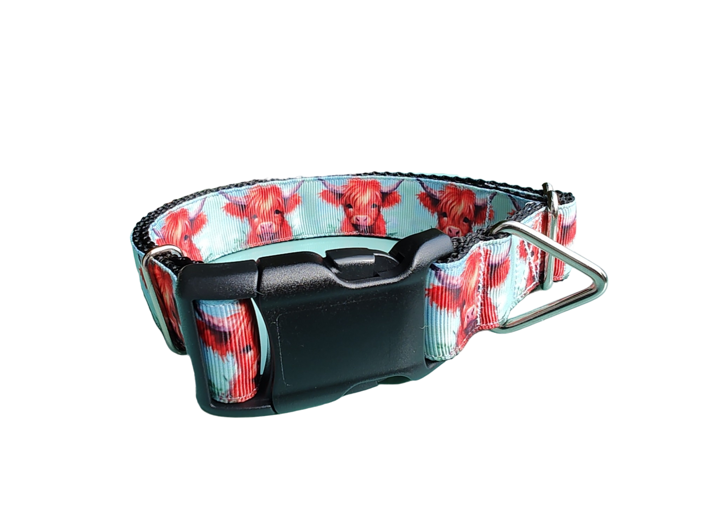 Highland Cows Nylon Dog Collar