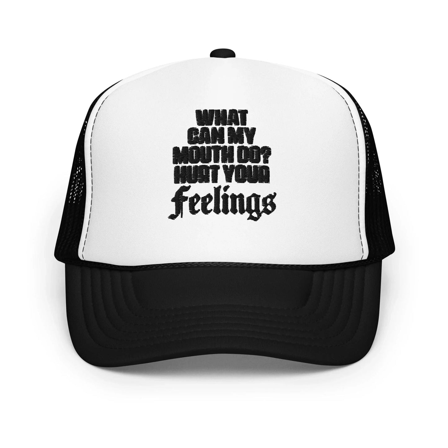 What Can My Mouth Do Trucker Hat