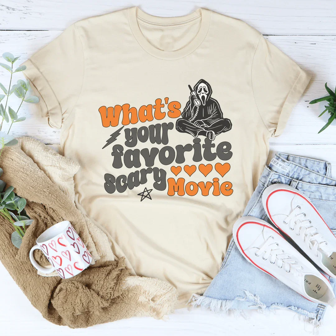 What's Your Favorite Scary Movie Tee