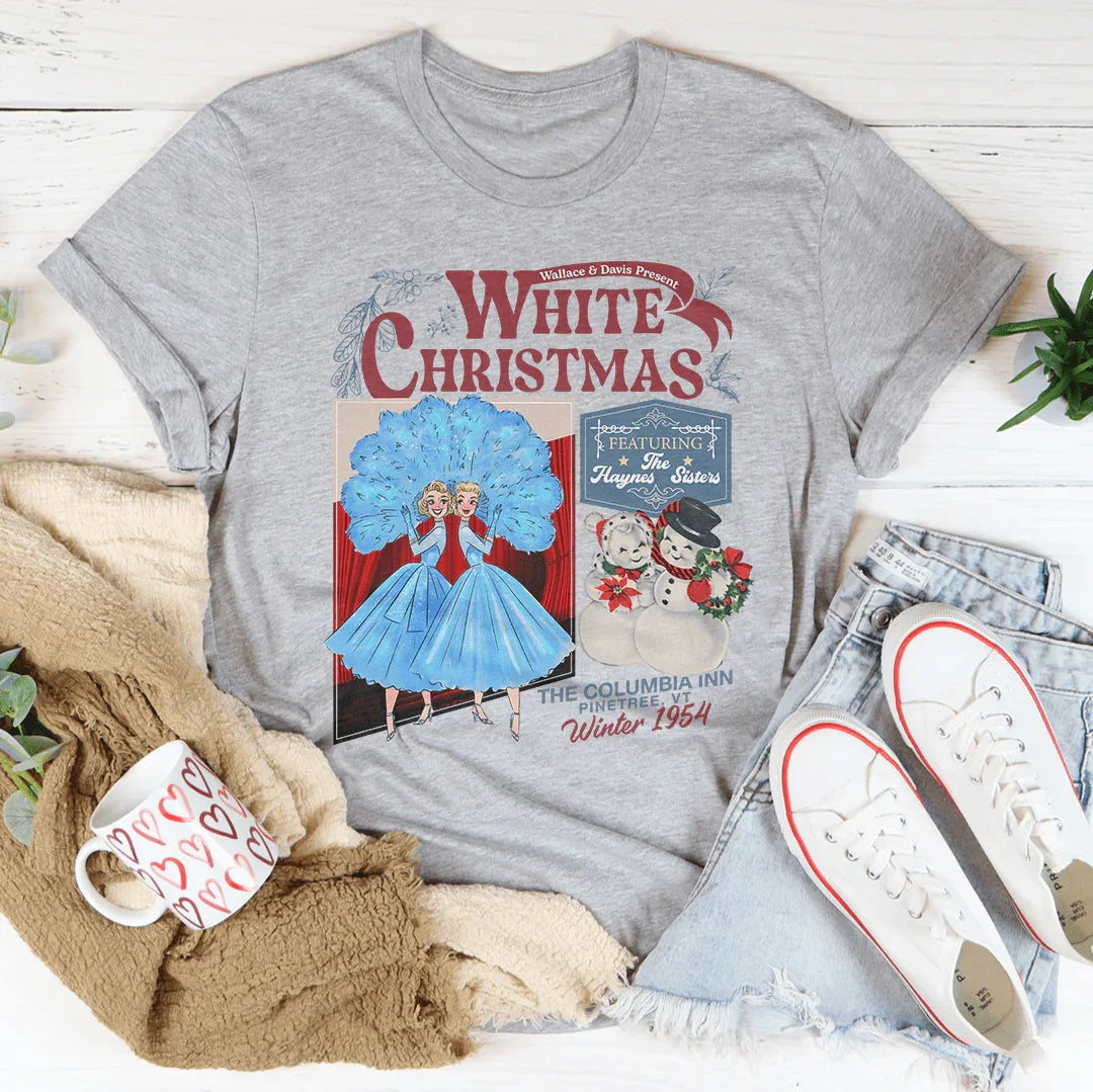 White Christmas Tee