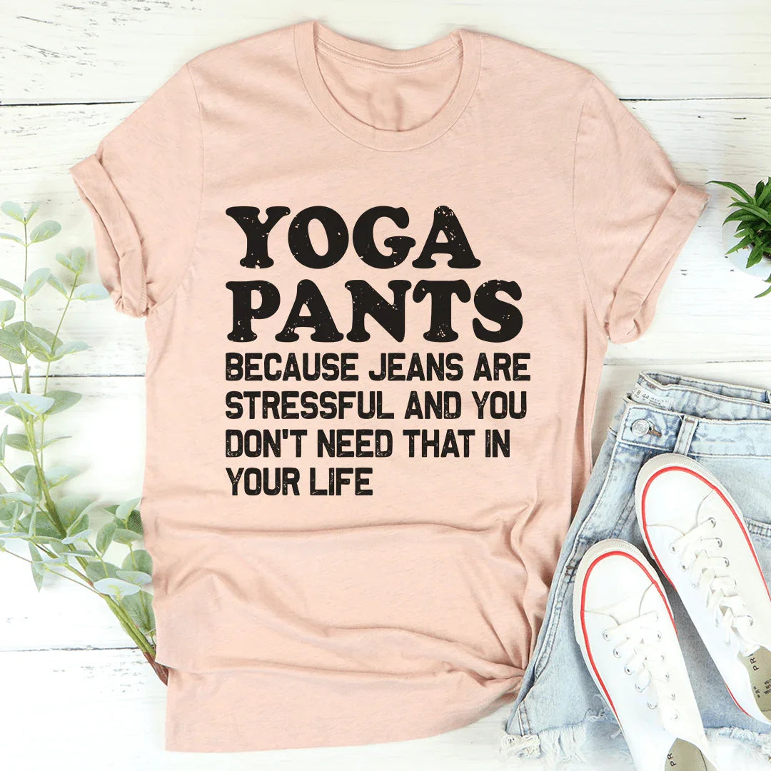 Yoga Pants Tee