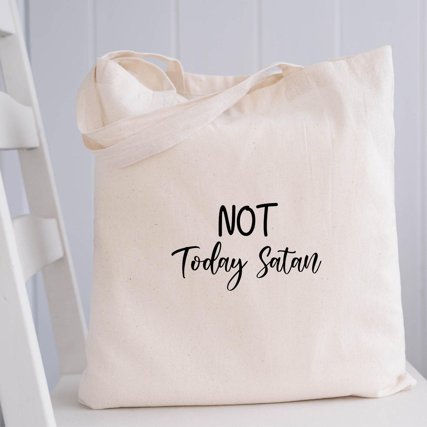 Not Today Satan Tote