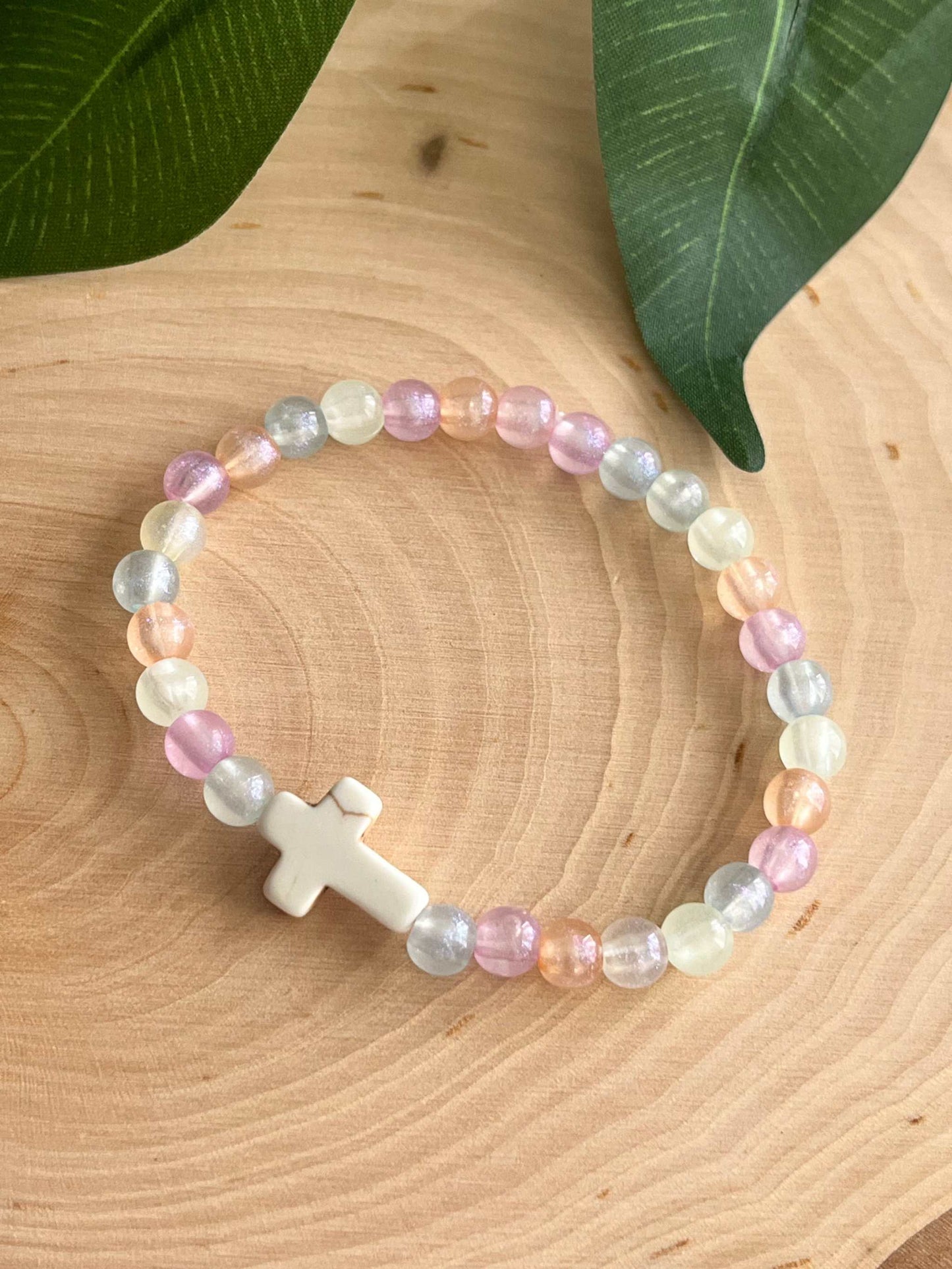Colorful Christian Bead Bracelet