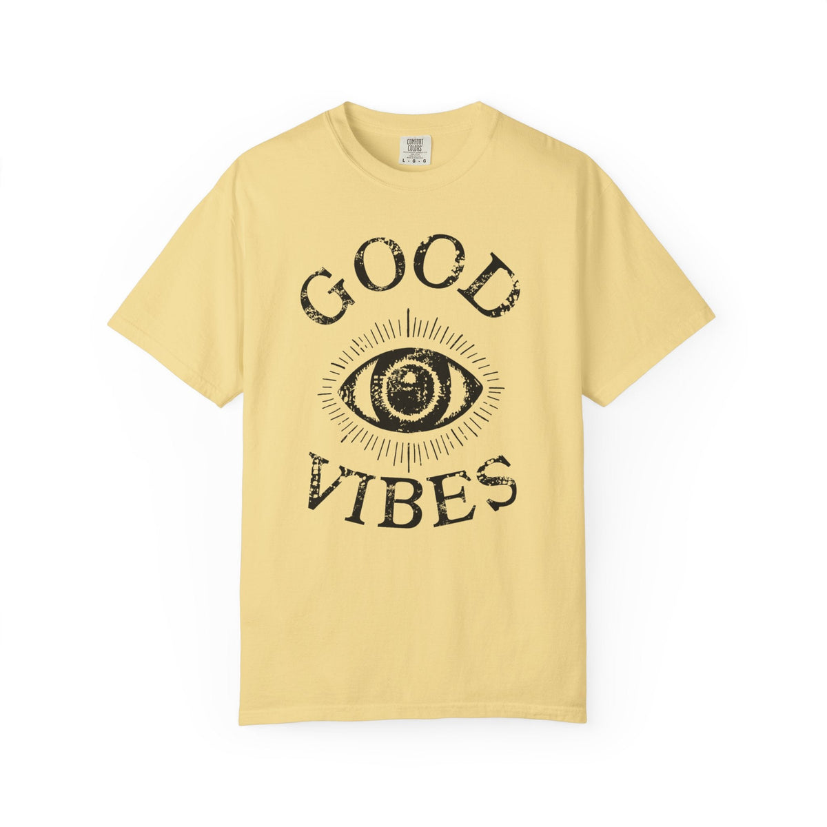 Good Vibes Eye T-Shirt: Vintage Mystic Graphic Tee