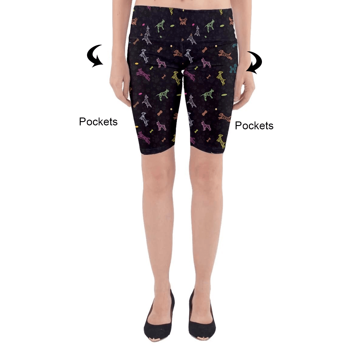 Custom Paisley Puppy Shorts