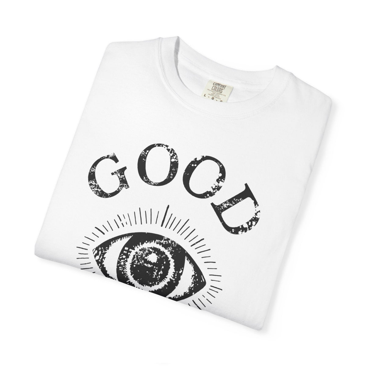 Good Vibes Eye T-Shirt: Vintage Mystic Graphic Tee