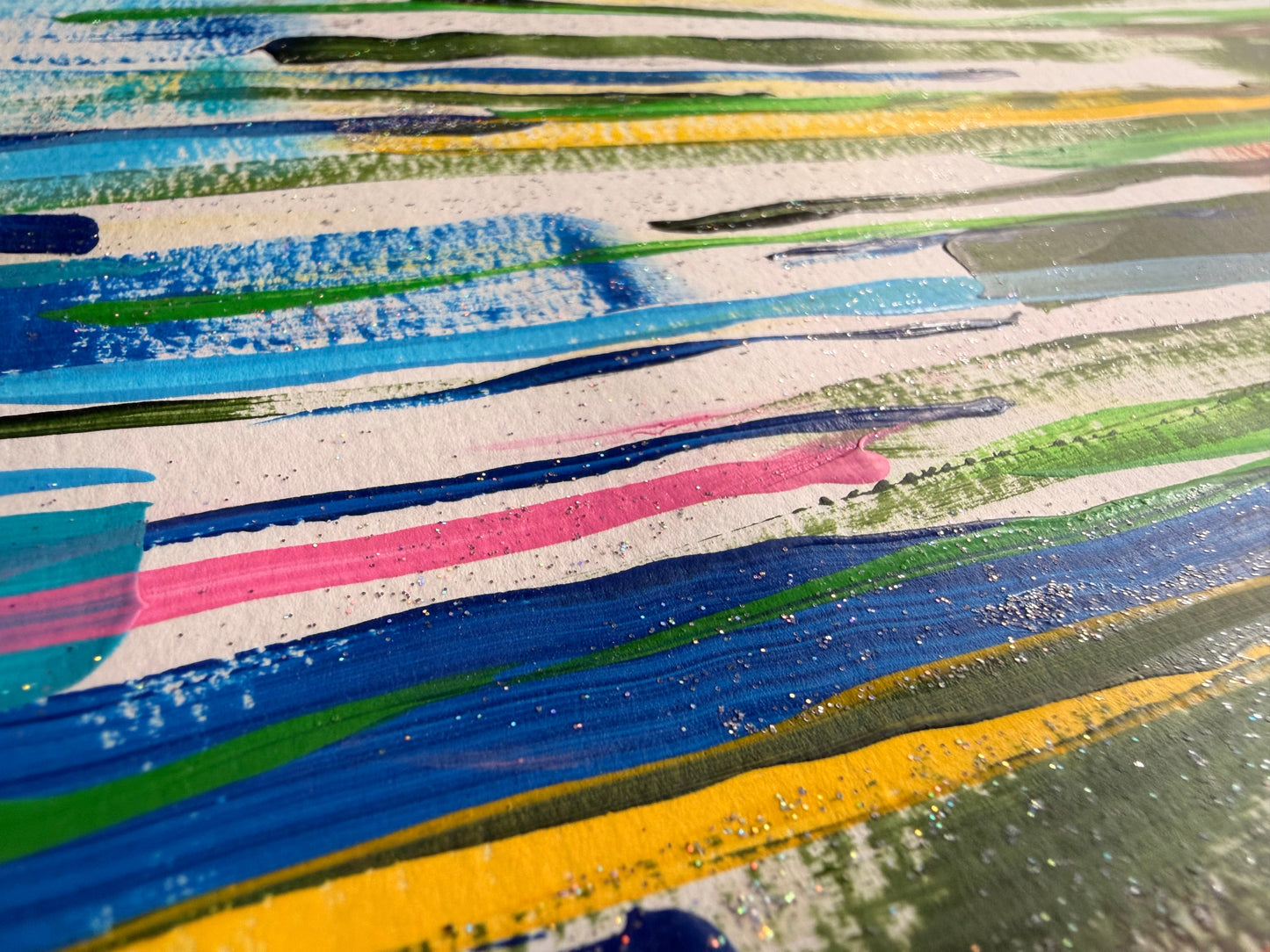 Changing Of The Seasons - Abstract Painting