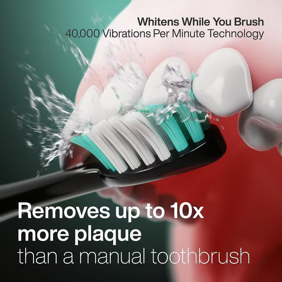AquaSonic Black Series Electric Toothbrush Set