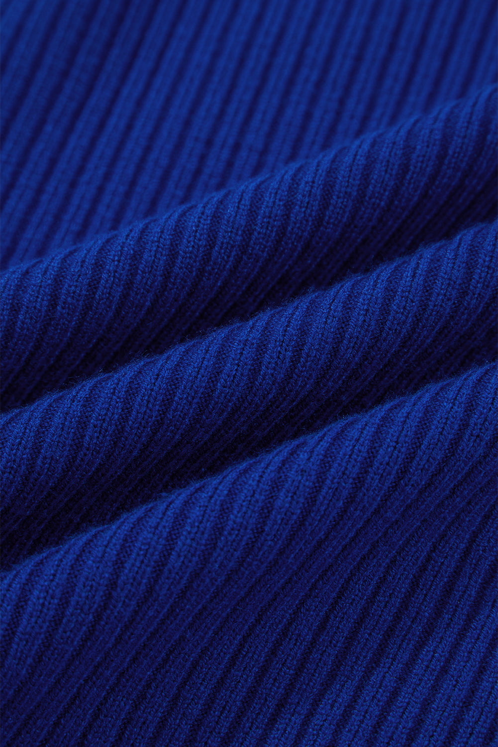 Gold Flame Patch Pocket Ribbed Knit Short Sleeve Sweater