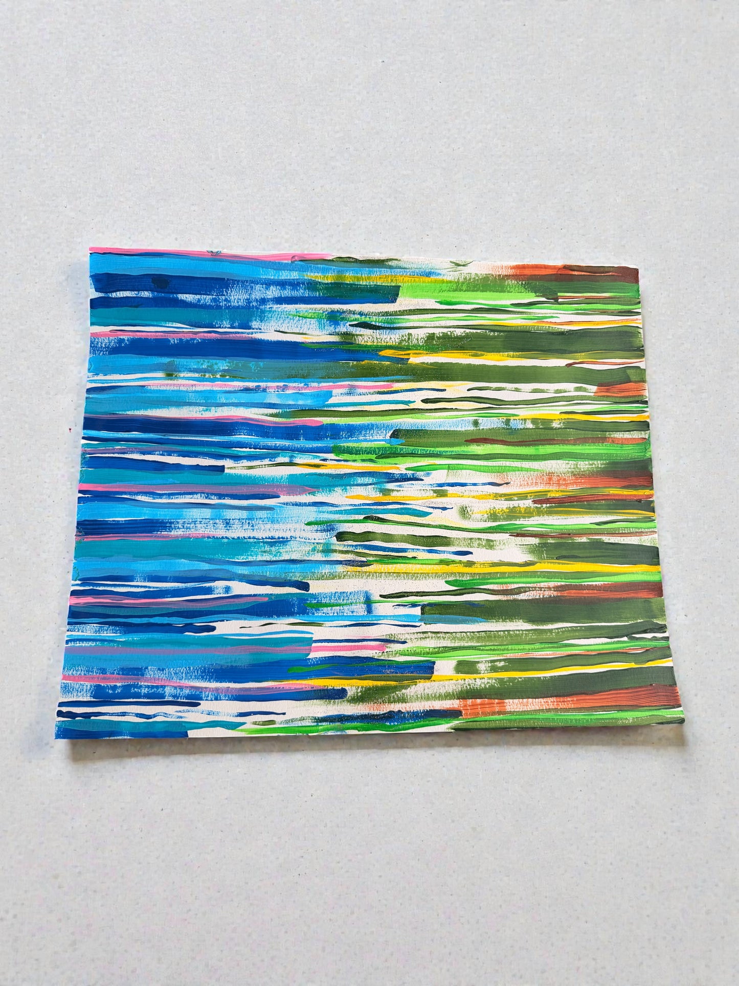 Changing Of The Seasons - Abstract Painting