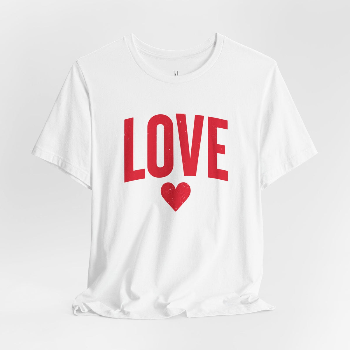 LOVE Heart Graphic Tee – Valentine’s Day Red Love T-Shirt