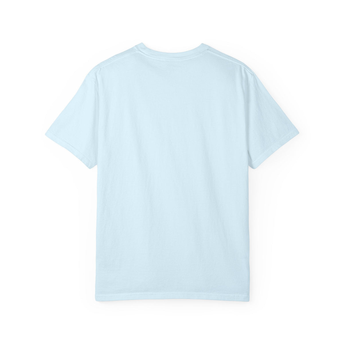 Beach Graphic T-Shirt – Vintage Blue "BEACH" Print