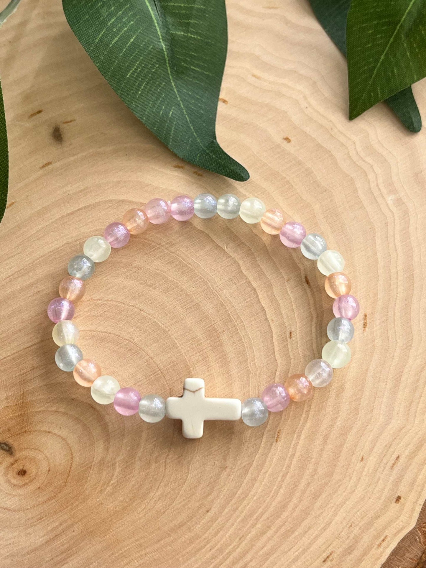 Colorful Christian Bead Bracelet