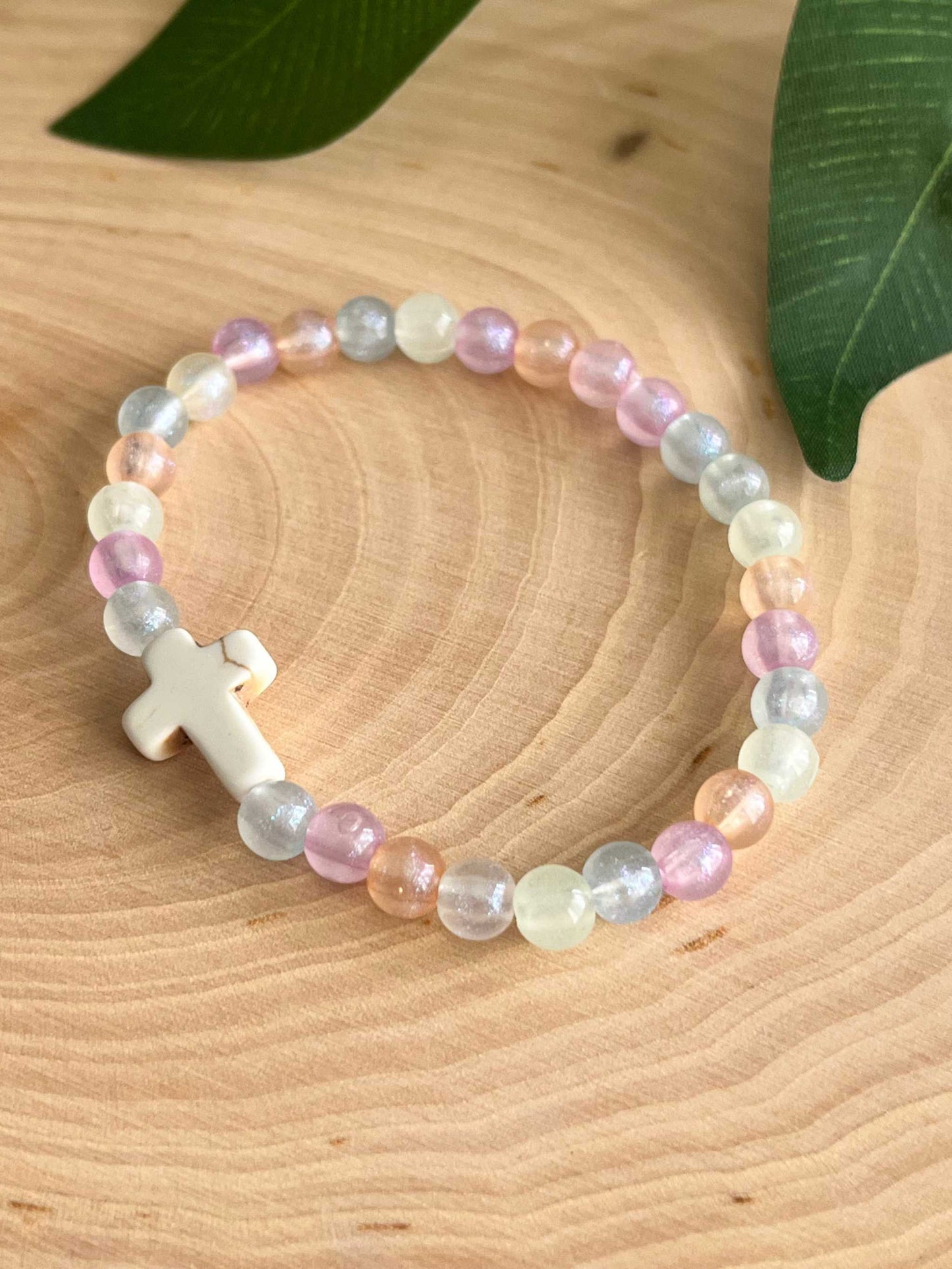 Colorful Christian Bead Bracelet