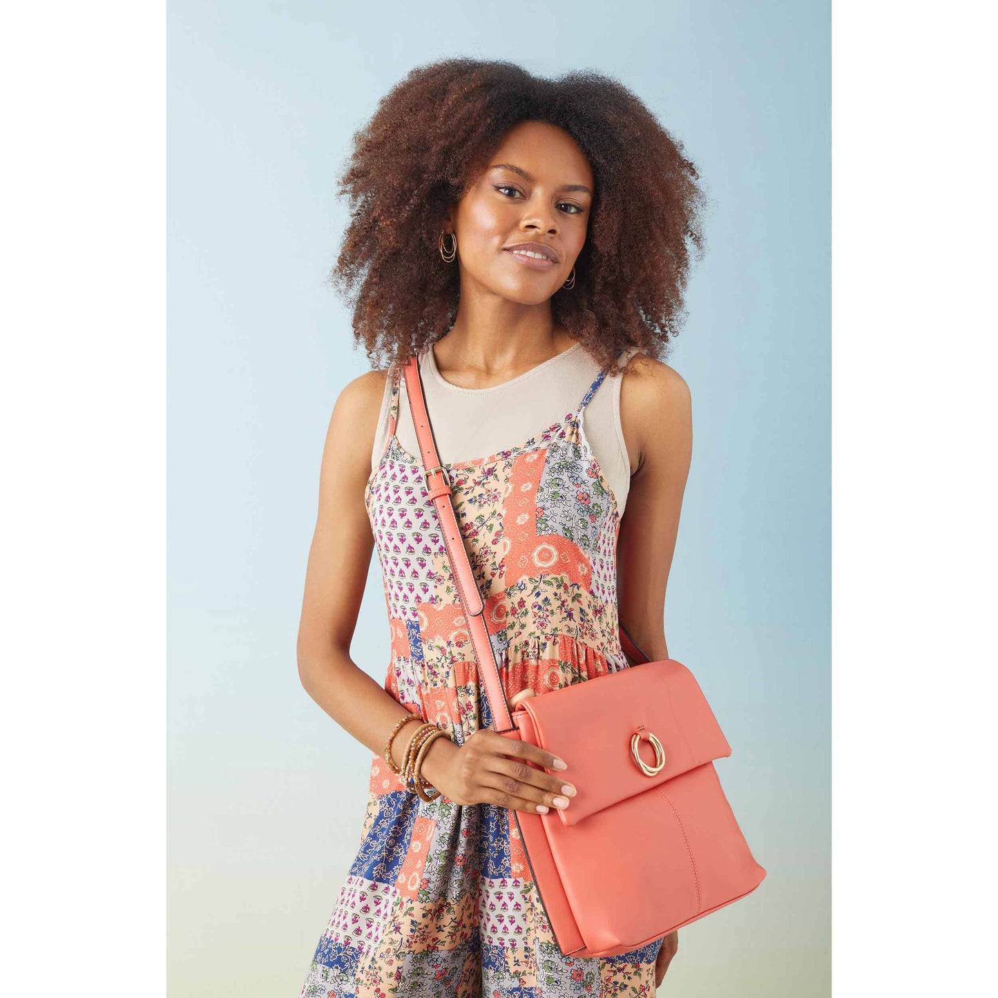 Serenity Patchwork Jumpsuit with Side Pockets