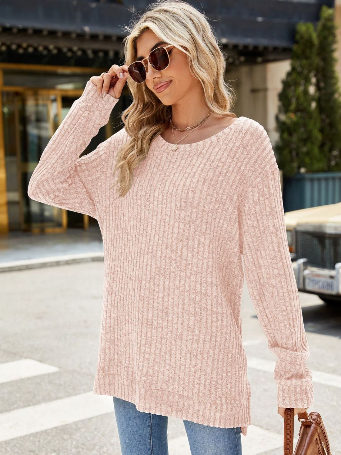 Round Neck Long Sleeve shirt