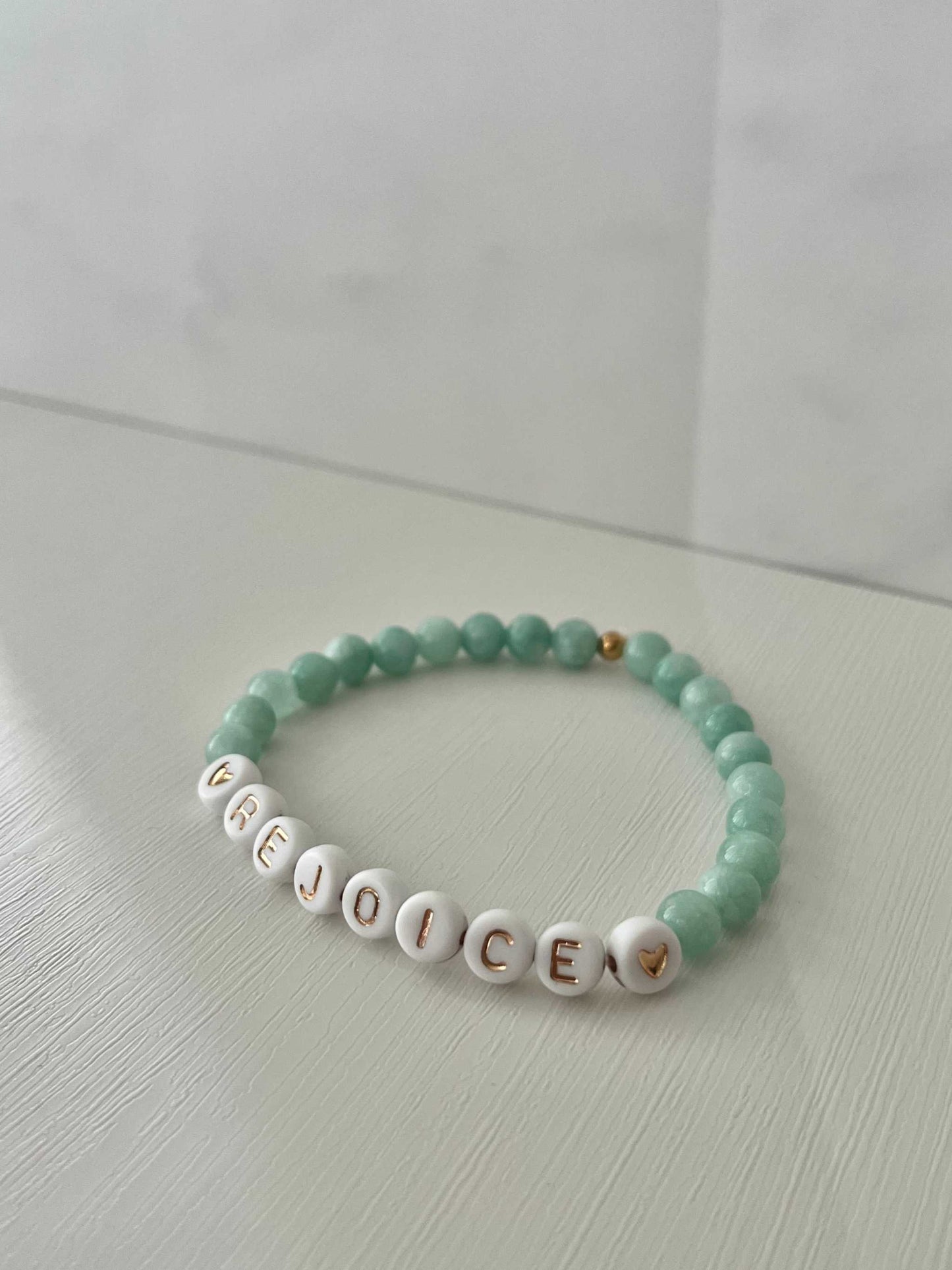 Rejoice Green Jade Bracelet | Beautiful Faith-Inspired Jewelry