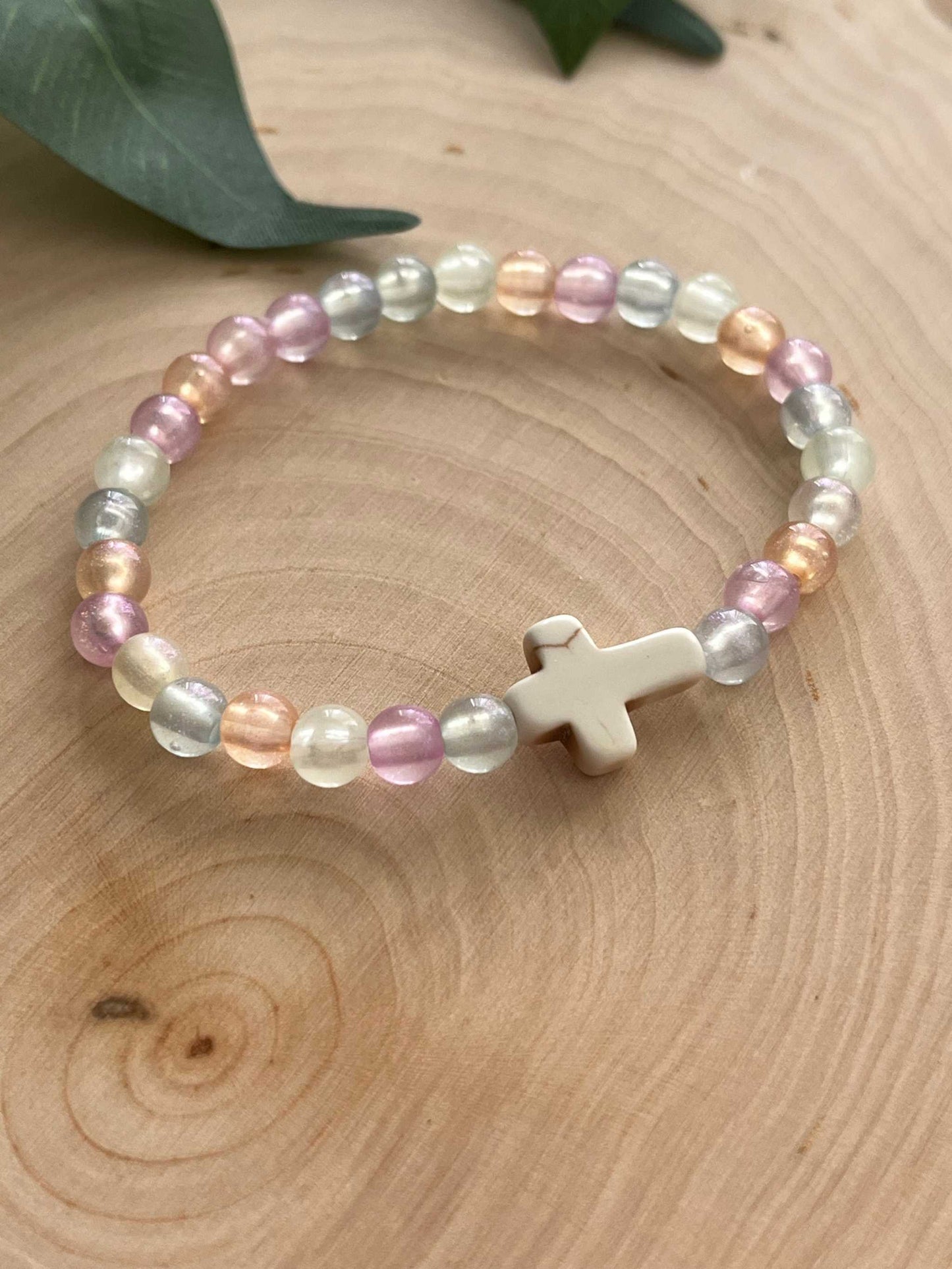 Colorful Christian Bead Bracelet