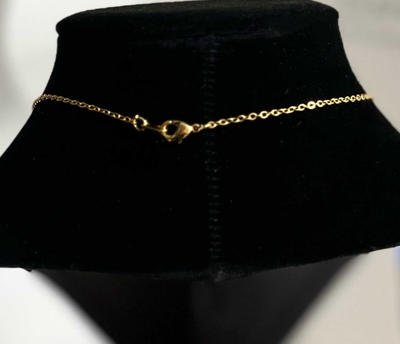 Gold Necklace with Pearl Cross – Simply in Christ