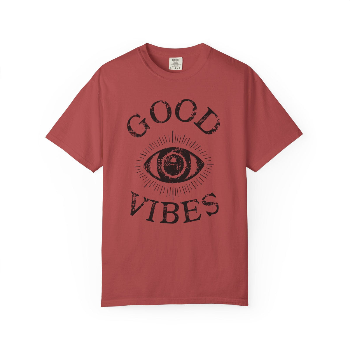 Good Vibes Eye T-Shirt: Vintage Mystic Graphic Tee