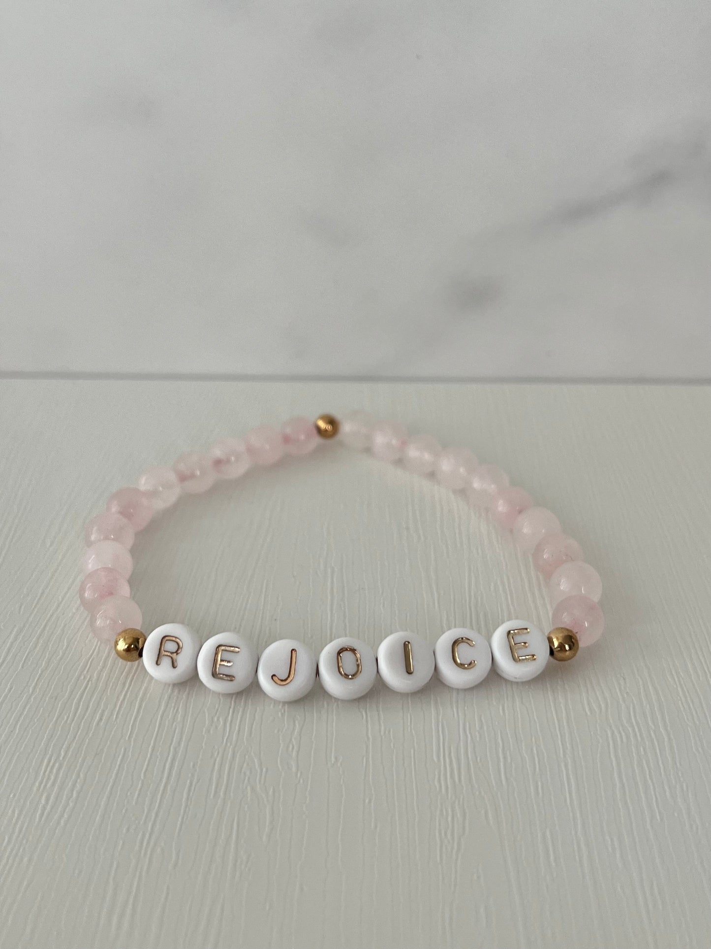 Rejoice Pray Trust Opal Bracelet Set | Beautiful Stacking Jewelry