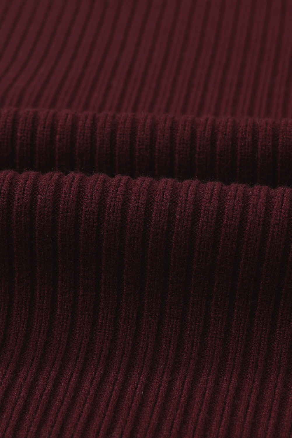 Gold Flame Patch Pocket Ribbed Knit Short Sleeve Sweater