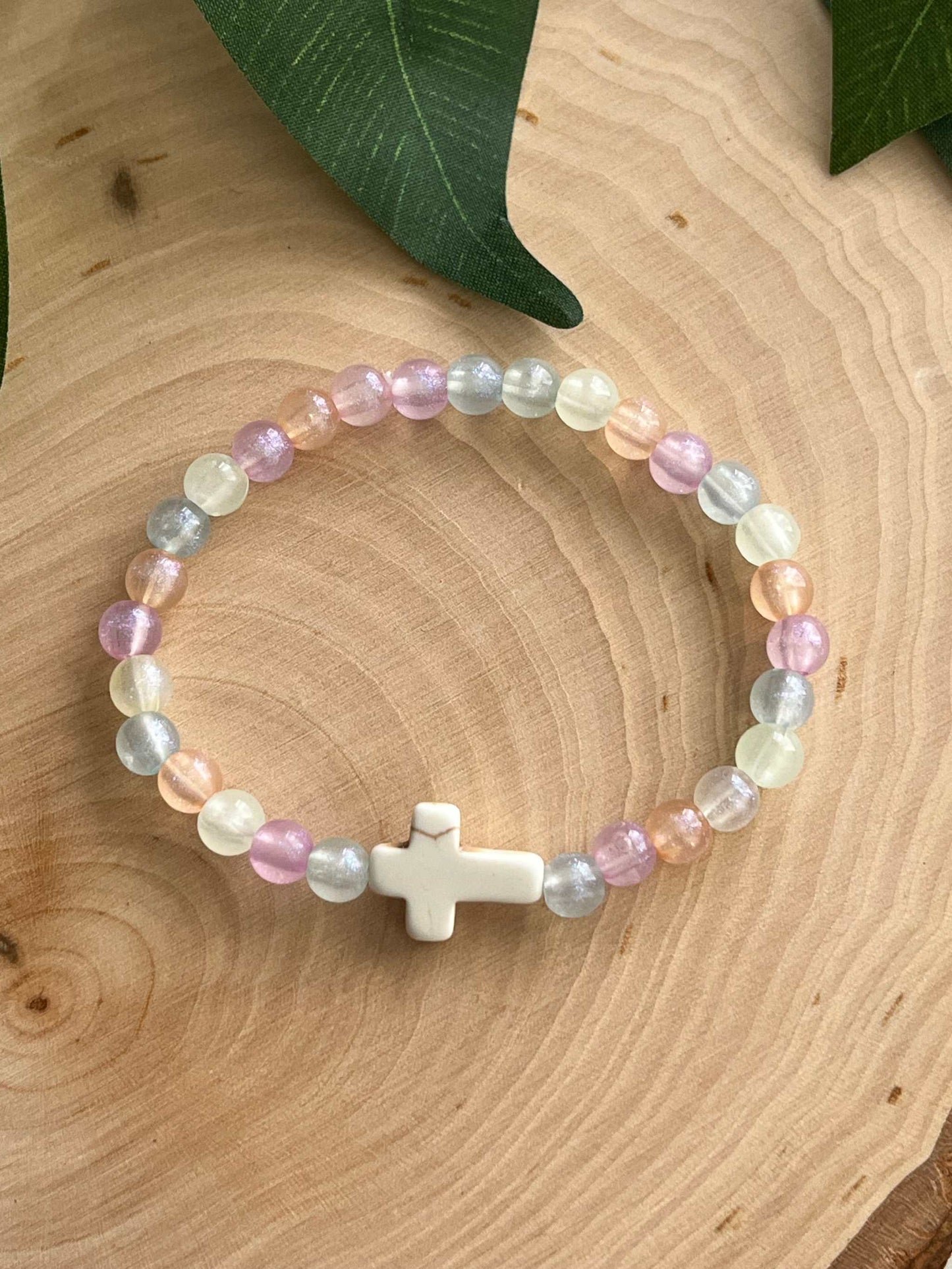 Colorful Christian Bead Bracelet
