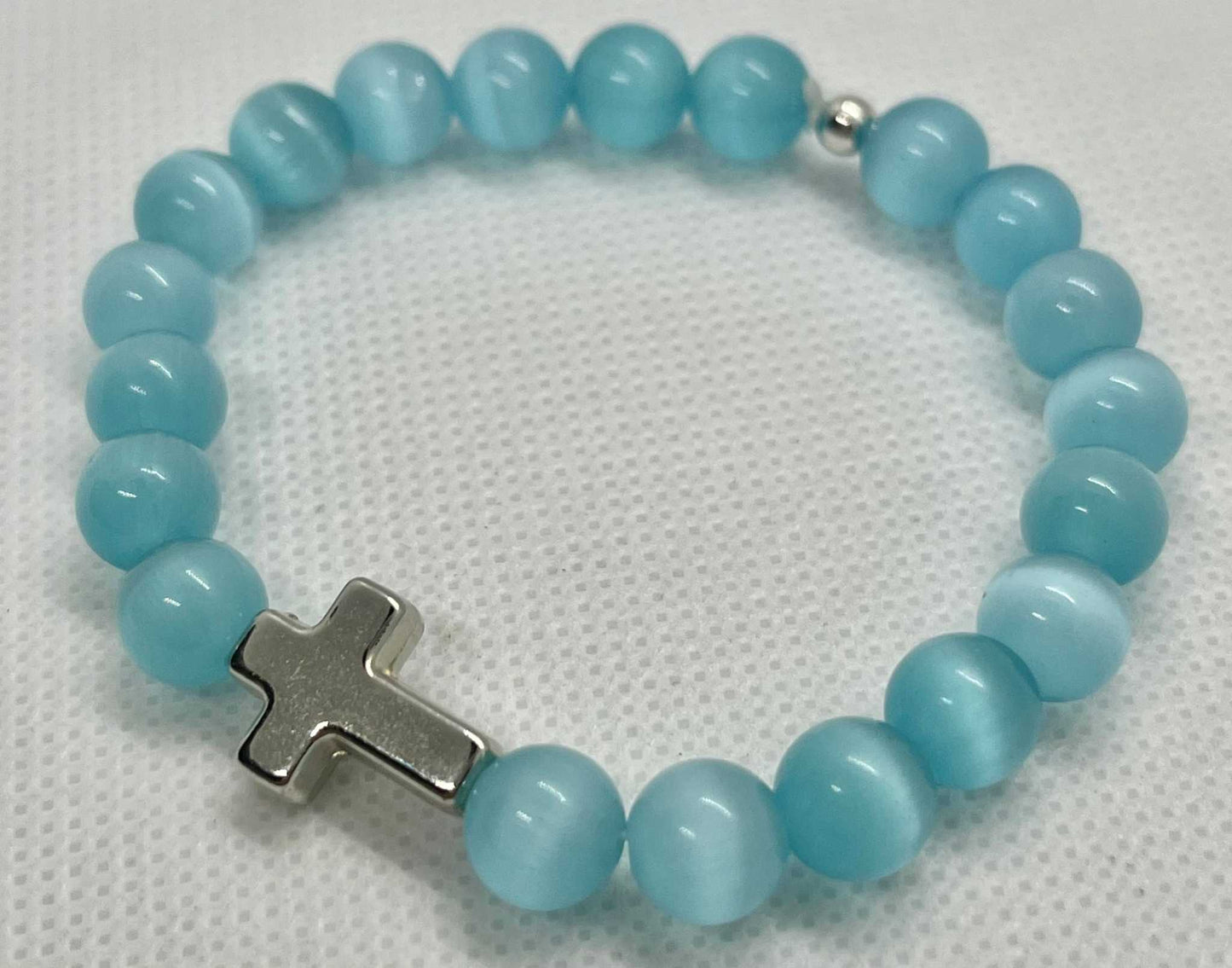 Cross Bead Bracelet Collection - Faith-Inspired Jewelry