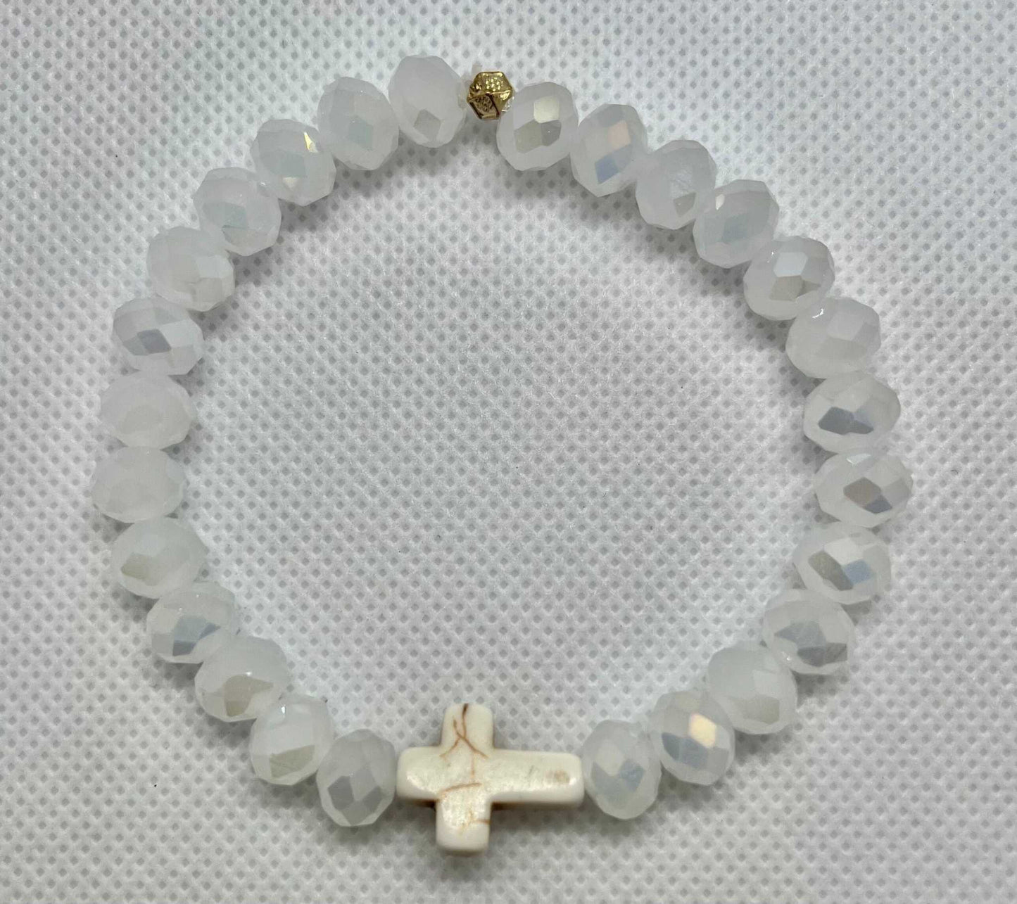 Cross Bead Bracelet Collection - Faith-Inspired Jewelry