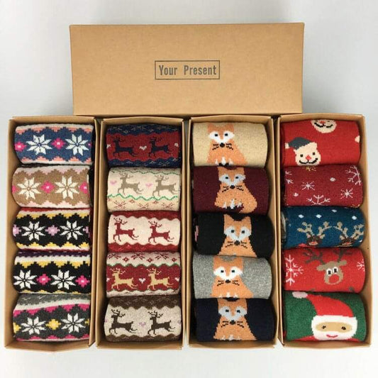 Boxed Christmas socks