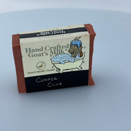 The Copper Club Goats milk Soap