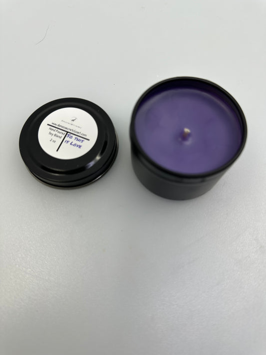 So this Is Love Candle: Mini Candle