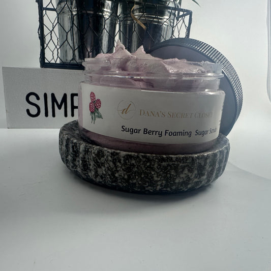 Sugar Berry Foaming Sugar Scrub