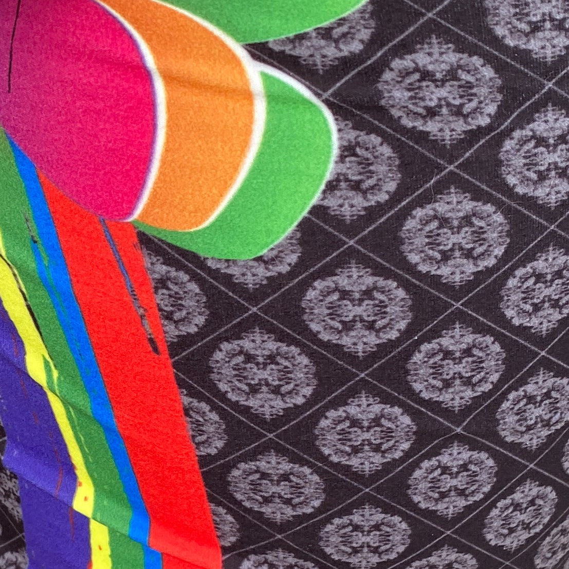 Butterfly Trail Rainbow Leggings with a Pocket on one Side