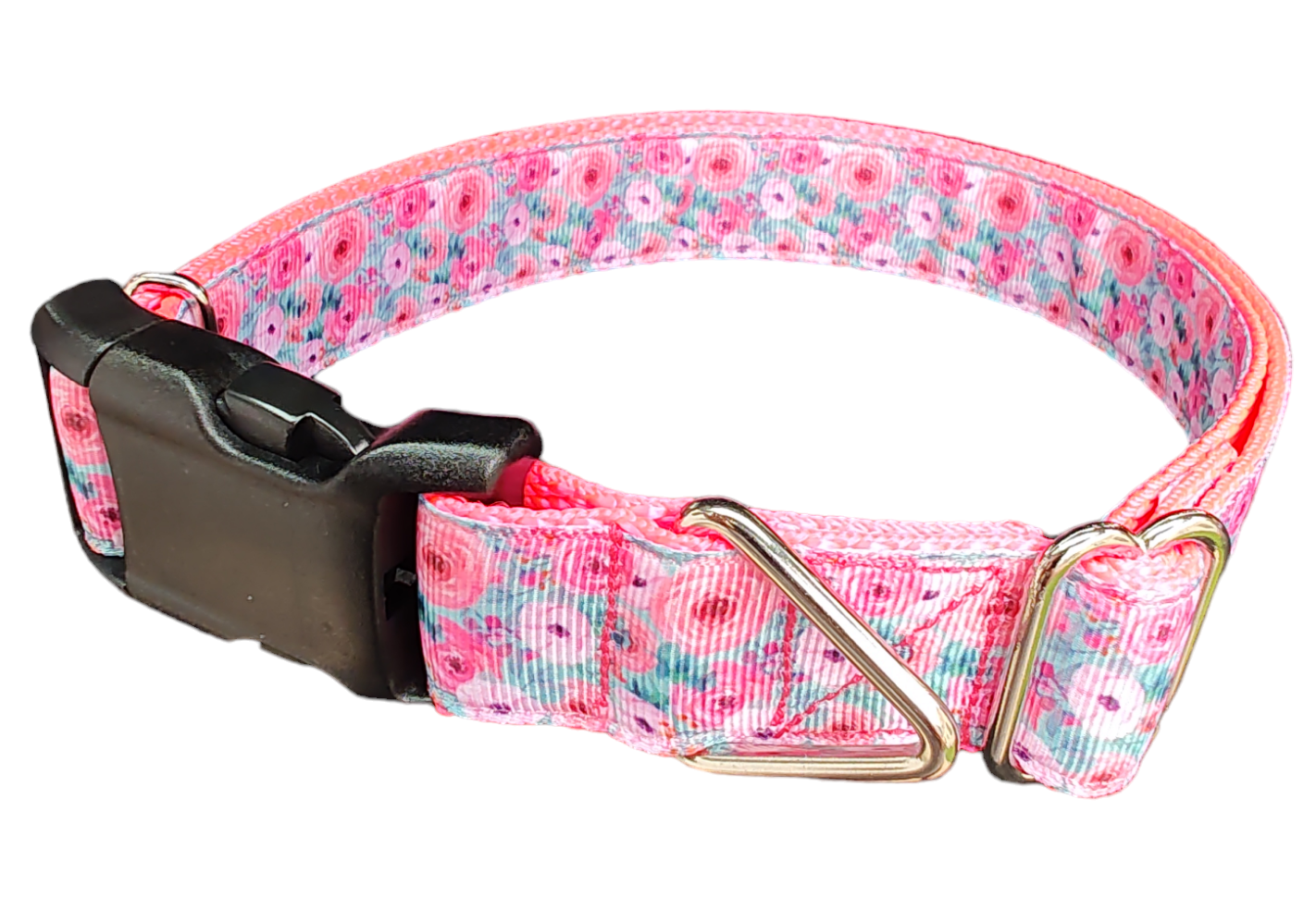 Field Of Flowers Nylon Dog Collar