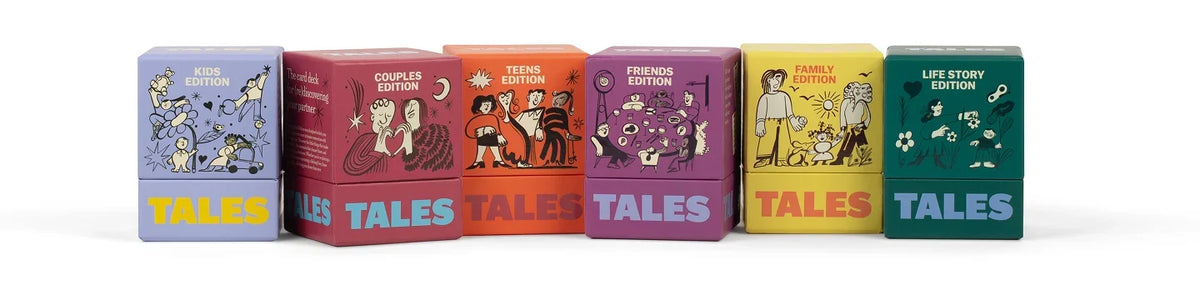 Tales TV & Movies Edition Conversation Card Game – 150 Debates