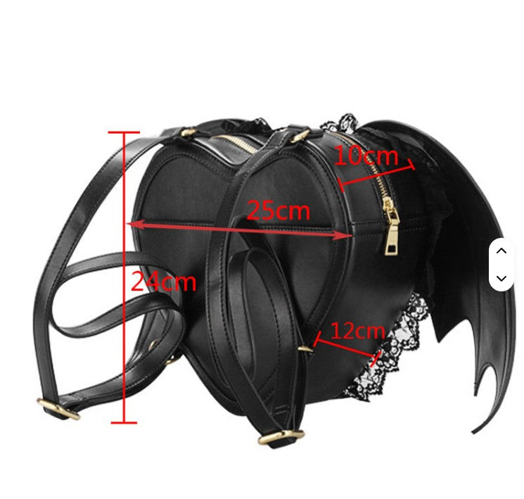 Gothic Bat Wing  Backpack
