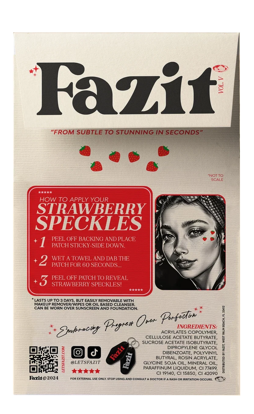 Fazit Temporary Makeup Patches – Stars, Freckles & Speckles