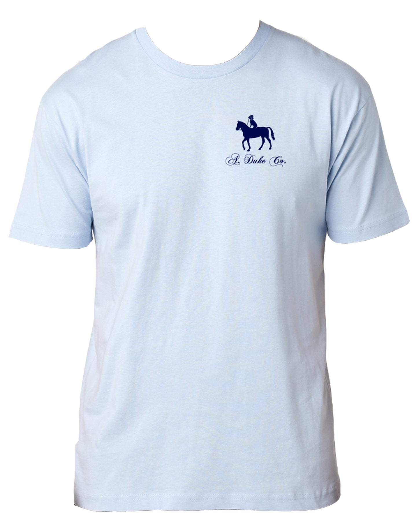 Dogs, Steaks, and Whiskey T-Shirt - Light Blue
